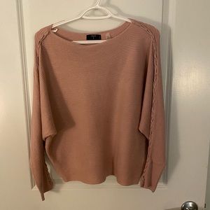 Dusty rose colored sweater